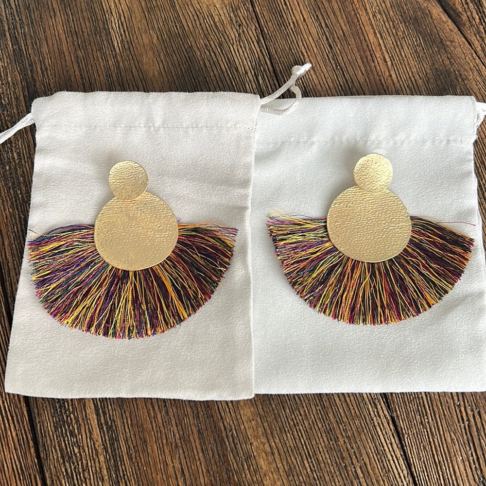 Large and bold statement earrings